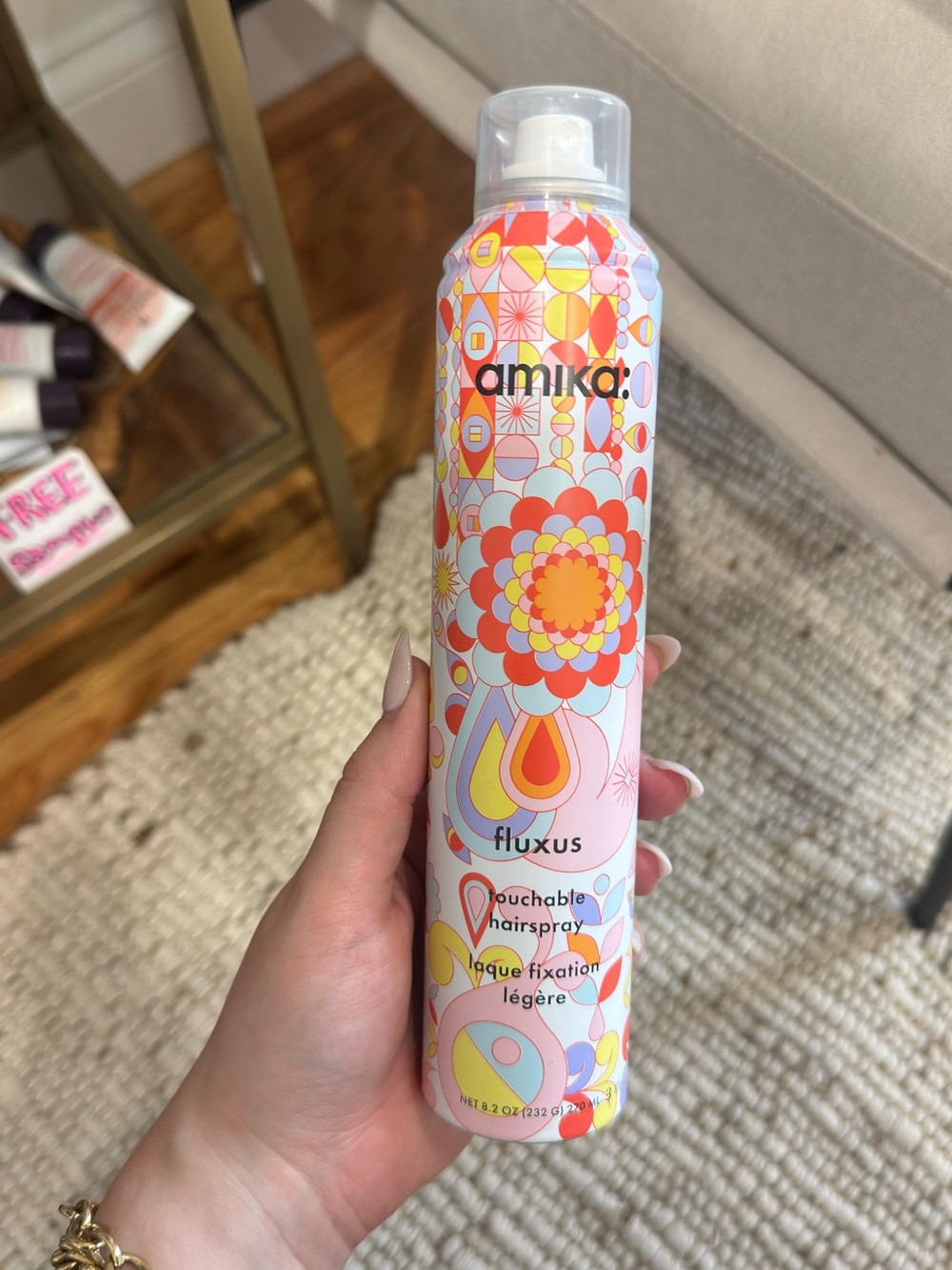amika Fluxus Touchable Hairspray